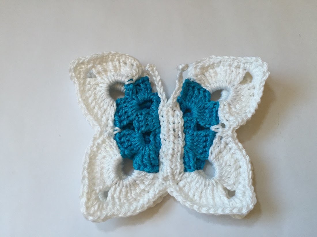 Tuto Grand Papillon Au Crochet Sp Cial Gaucher