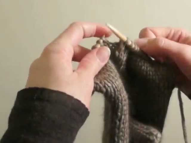 Cours de tricot 15 - tricoter des moufles