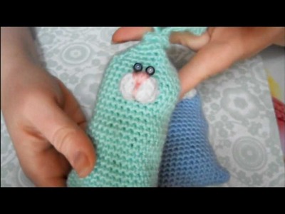 Crochet : Petit pochon surprise Lapin de Pâques