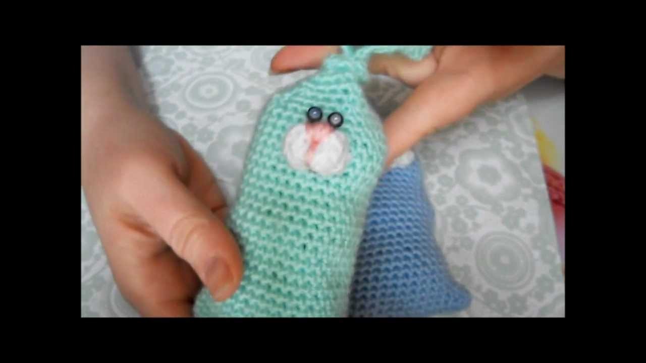 Crochet : Petit pochon surprise Lapin de Pâques