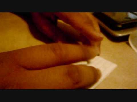 Grue en origami tutorial