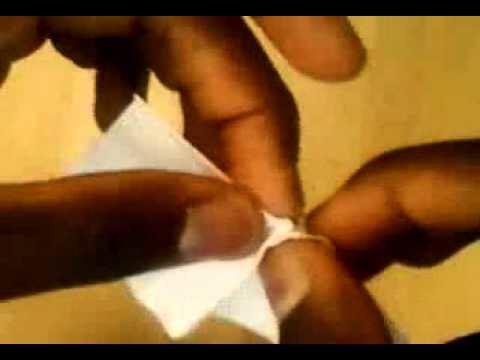 Origami coment faire une rose