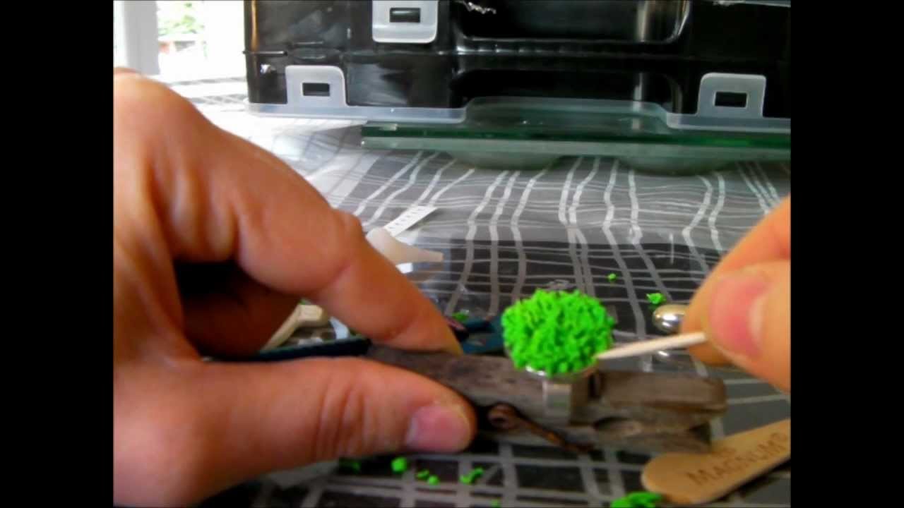 Tutoriel Bague fimo jardin - Polymer garden ring tutorial - DIY