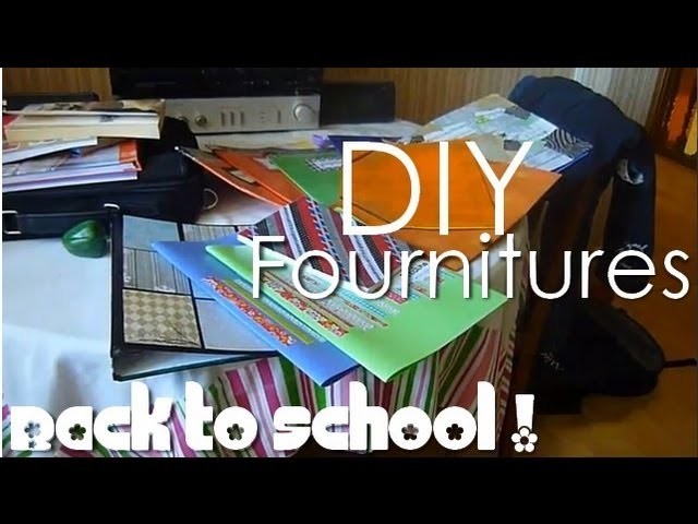 Back to school DIY : Décorer cahiers, classeurs, pochettes et blocs-notes !