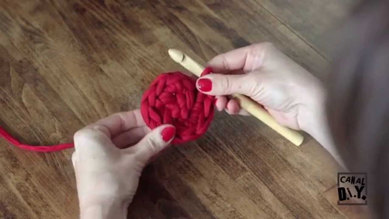 CANAL DIY TUTOS   Crochet # 4 La maille en rond