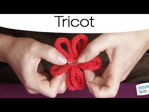 Création: Faire une broche en tricotin