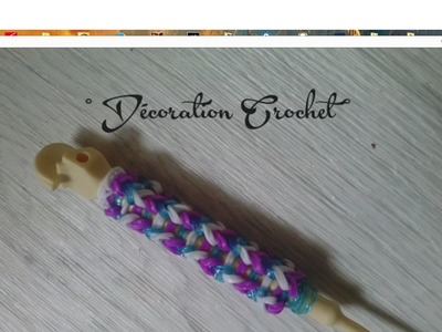 Décoration Crochet - rainbow loom