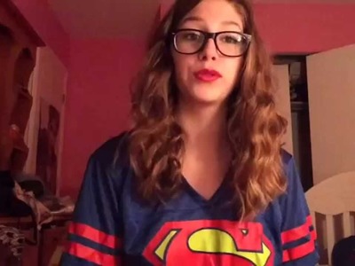 DIY Supergirl Halloween costume !