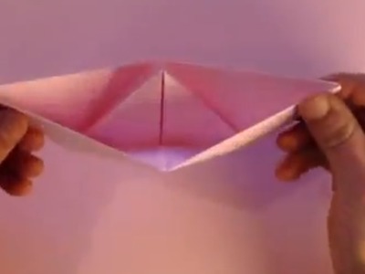 Faire un bateau en papier - Fabriquer bateau origami