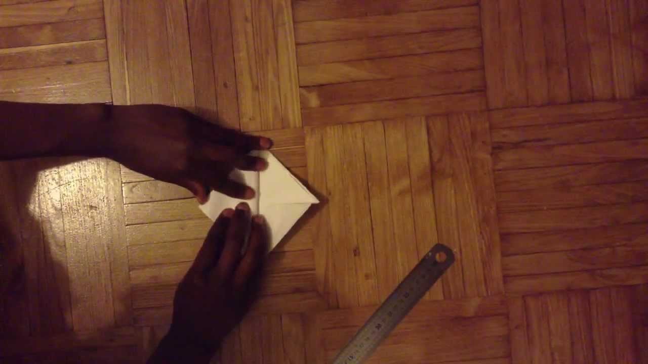 Faire un cœur en papier - Coeur origami