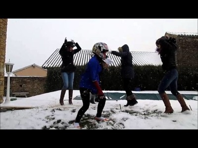 Harlem shake sous la neige