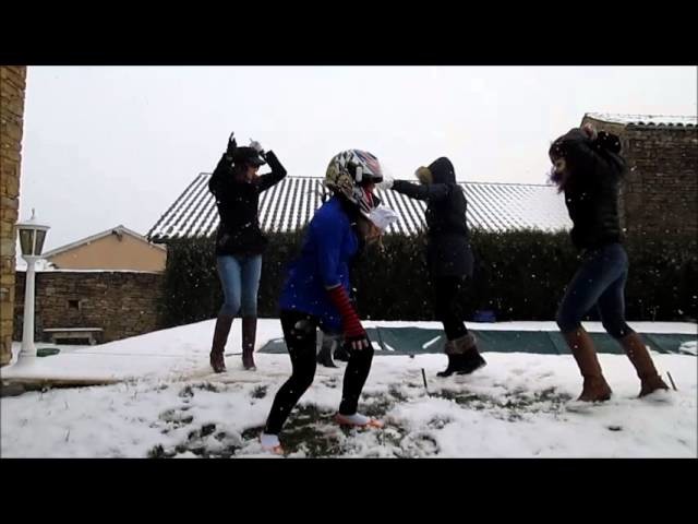 Harlem shake sous la neige