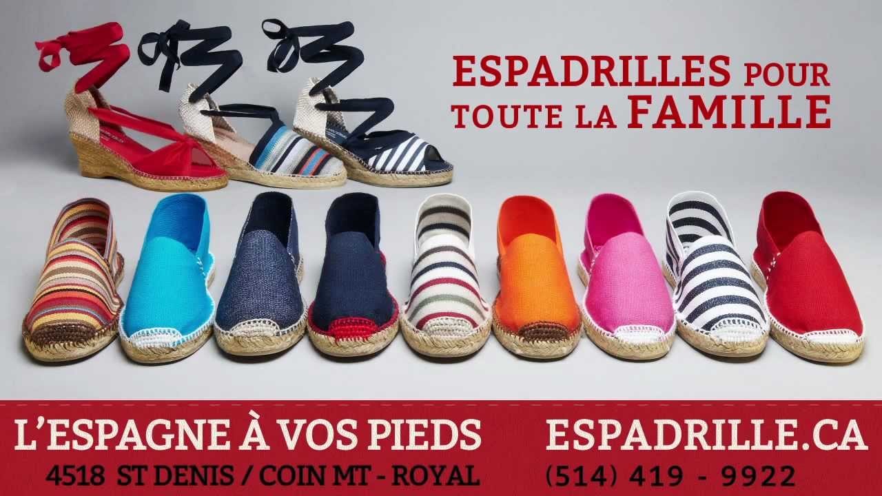 L'Espagne à vos pieds - Présentation des espadrilles traditionnelles a Montréal