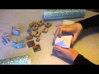 Mini livre en origami