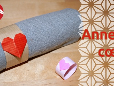 Origami - Anneau coeur - Heart Ring [Senbazuru]