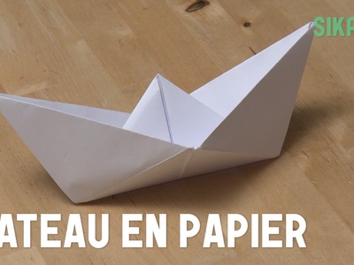 Origami : Bateau en papier - HD