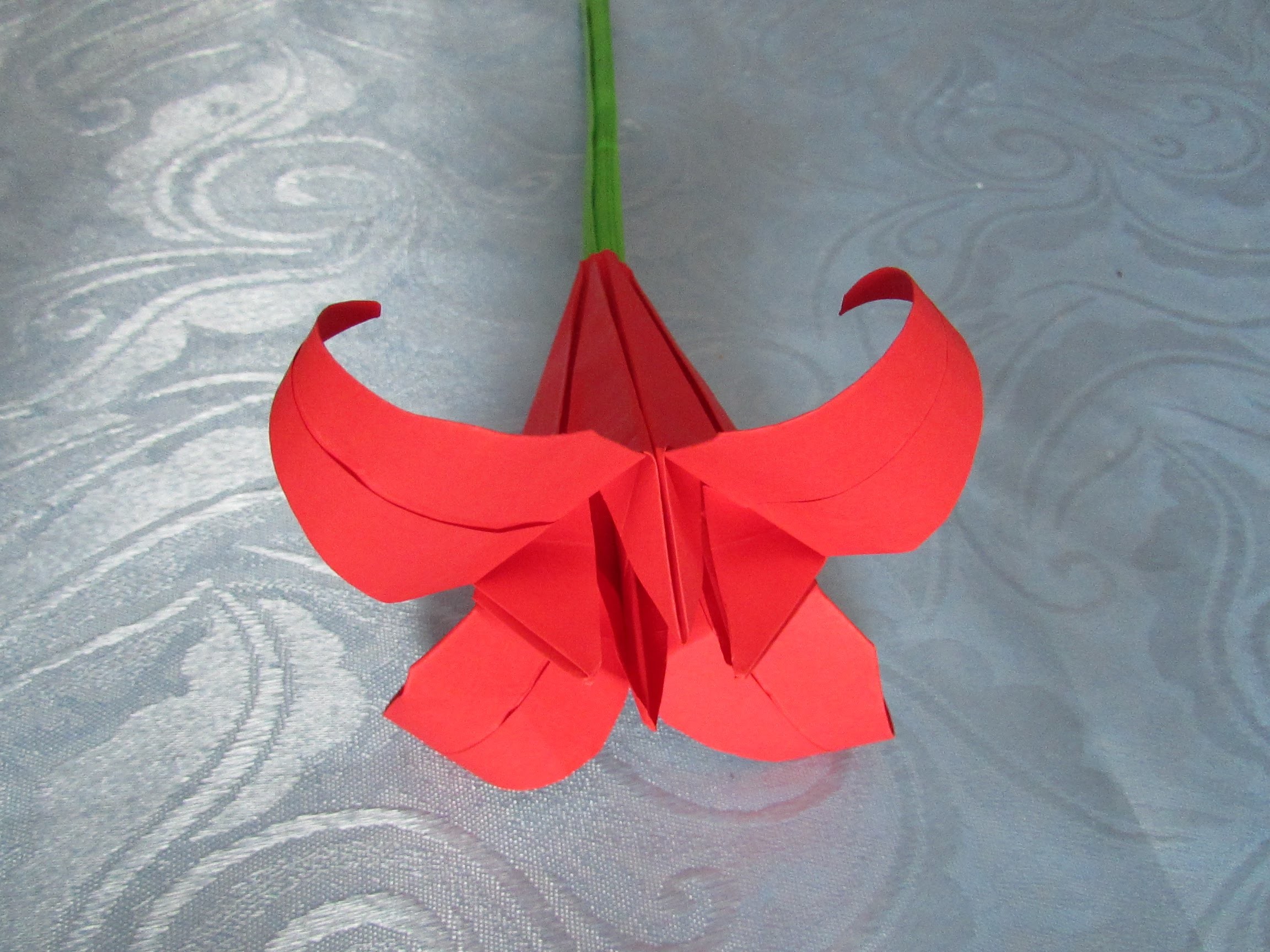 Origami : Fleur de lis