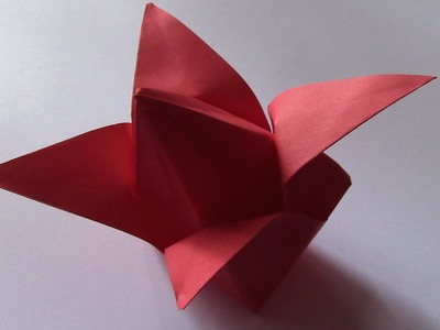 Origami-La tulipe