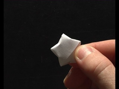 Origami pliage papier étoile