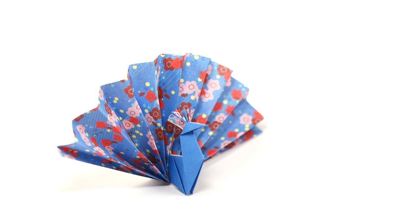 DIY - Origami Paon by Fraises au sucre