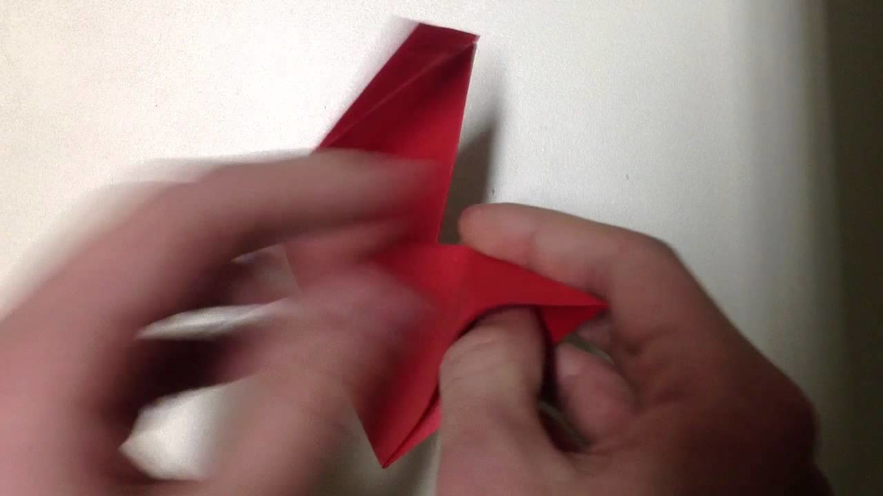 Faire un coeur en origami - coeur en papier