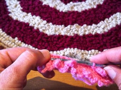 Tutoriel crochet   comment faire un tapis moelleux