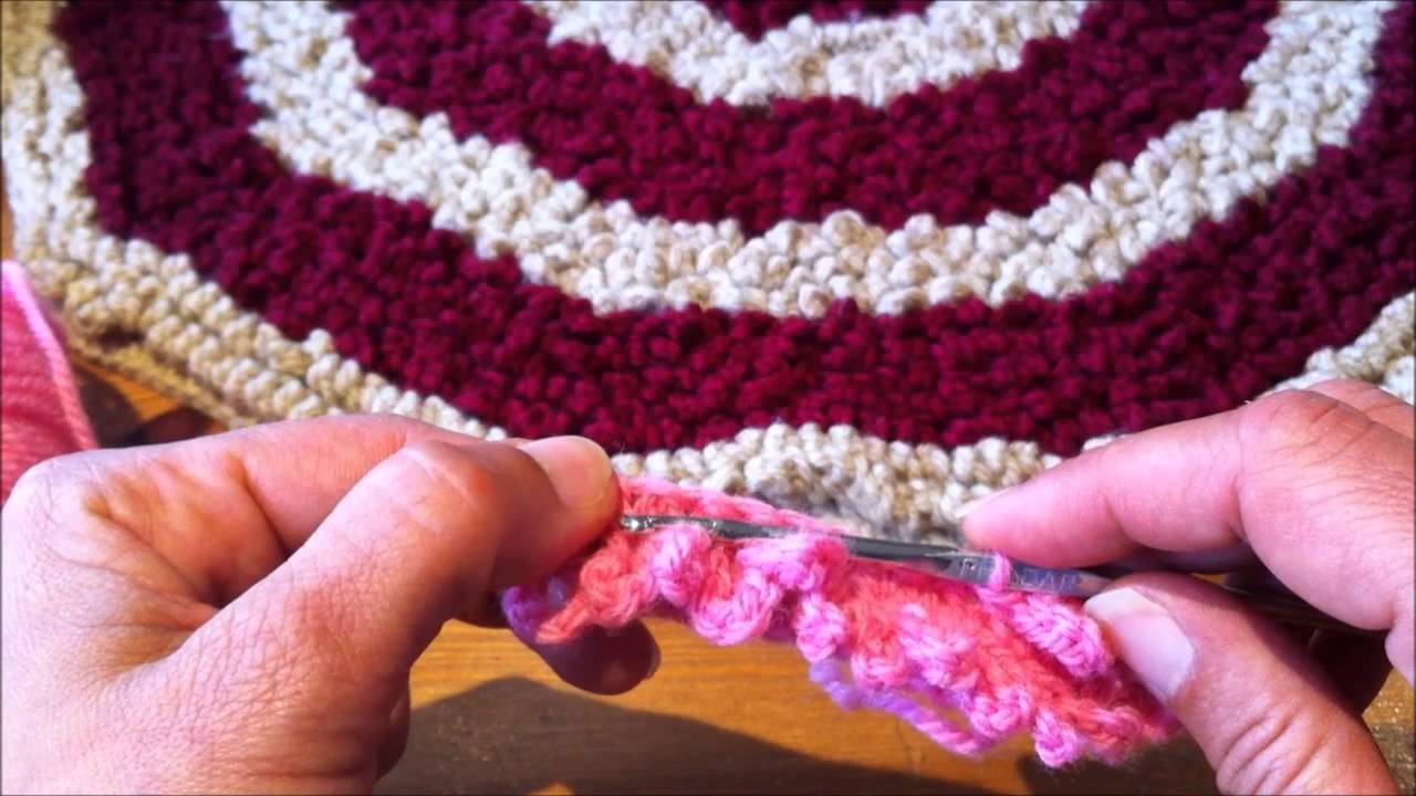 Tutoriel crochet   comment faire un tapis moelleux