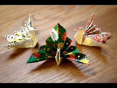 Origami - Paon - Peacock [Senbazuru]