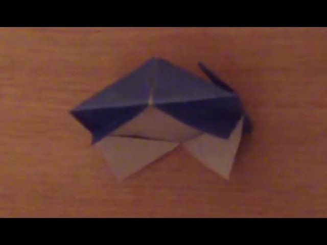 Faire un cadre en origami - Fabriquer un porte photo en papier