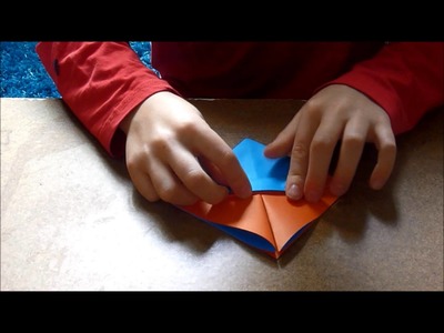 TUTO Origami. Le panier pascal