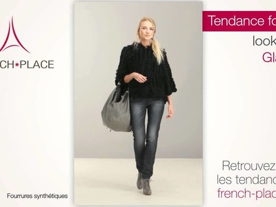 Tenue du jour - Look Fourrure cape glamour
