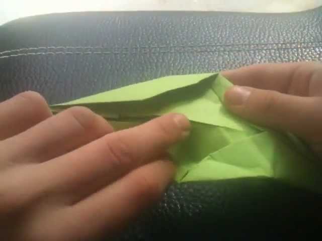 Faire une barque en origami - Origami original