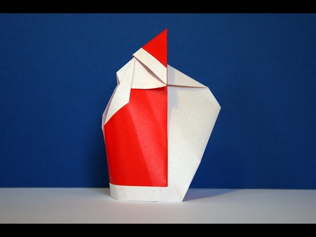 Origami - Père Noël - Santa Claus [Senbazuru]