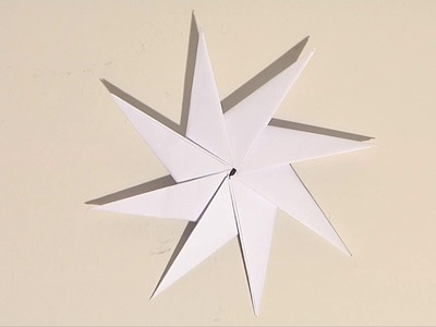 Noel deco !! Christmas decoration !! étoile origami diy