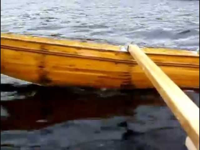 Homemade 2 masts sailing canoe go F4