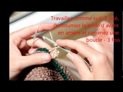 Kiwi Little Things WEBTv - Crochet - Point Triple Noeud (Tutoriel FR)