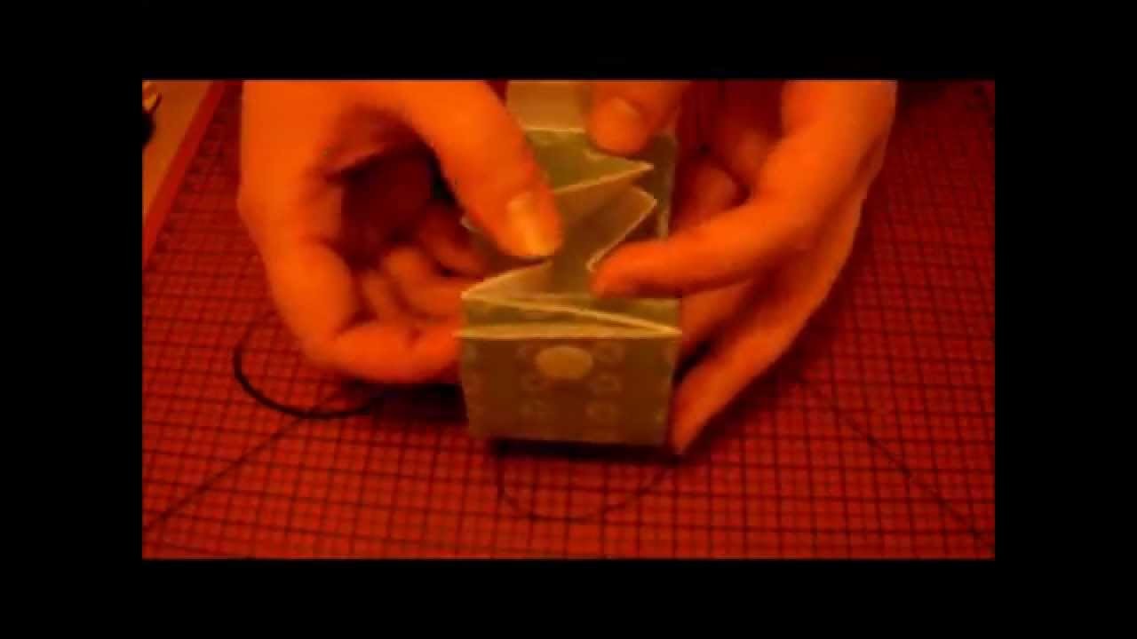 Tuto petite bourse en papier (how to make a paper purse)
