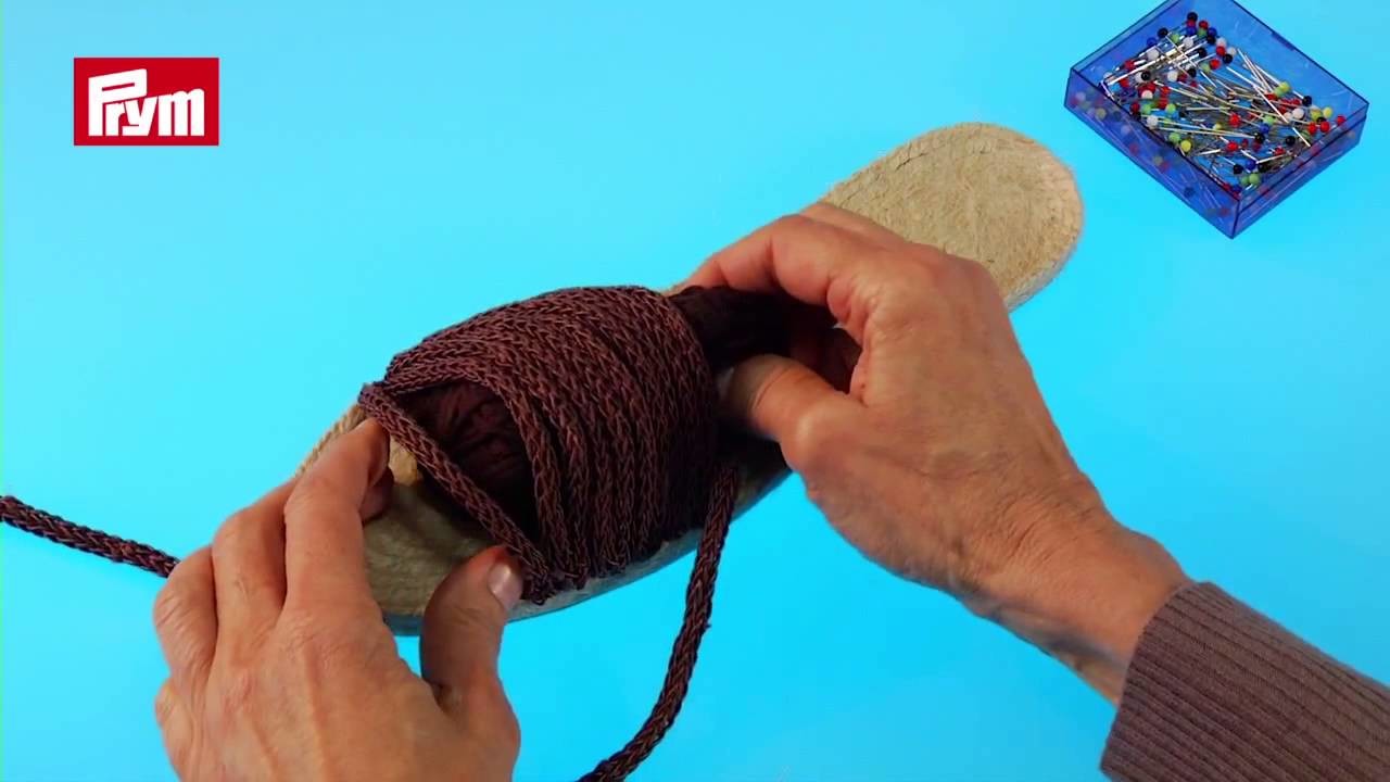 Espadrilles Java Prym - Tresses de tricotin
