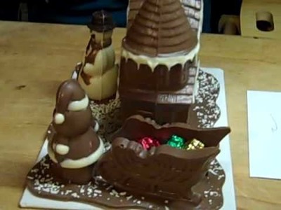 Maison en chocolat chocolate house