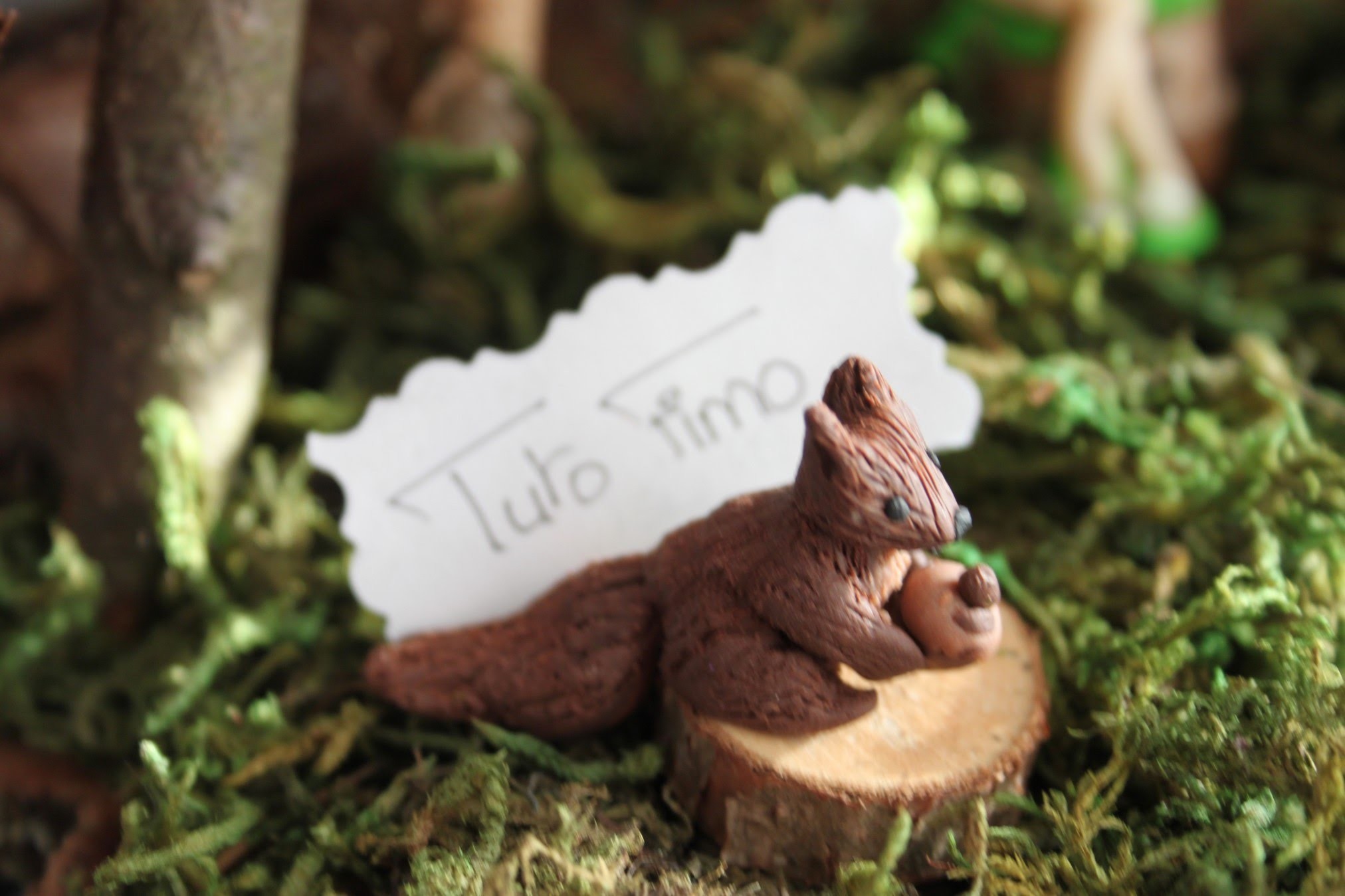 [♥✿ Tuto Fimo : Écureuil ✿♥] ~ [♥✿ Polymer Clay Tutorial : Squirrel ✿♥]