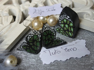 [♥✿ Tuto Fimo : la cane papillon ✿♥] ~ [♥✿ Polymer Clay Tutorial : Cane Butterfly ✿♥]