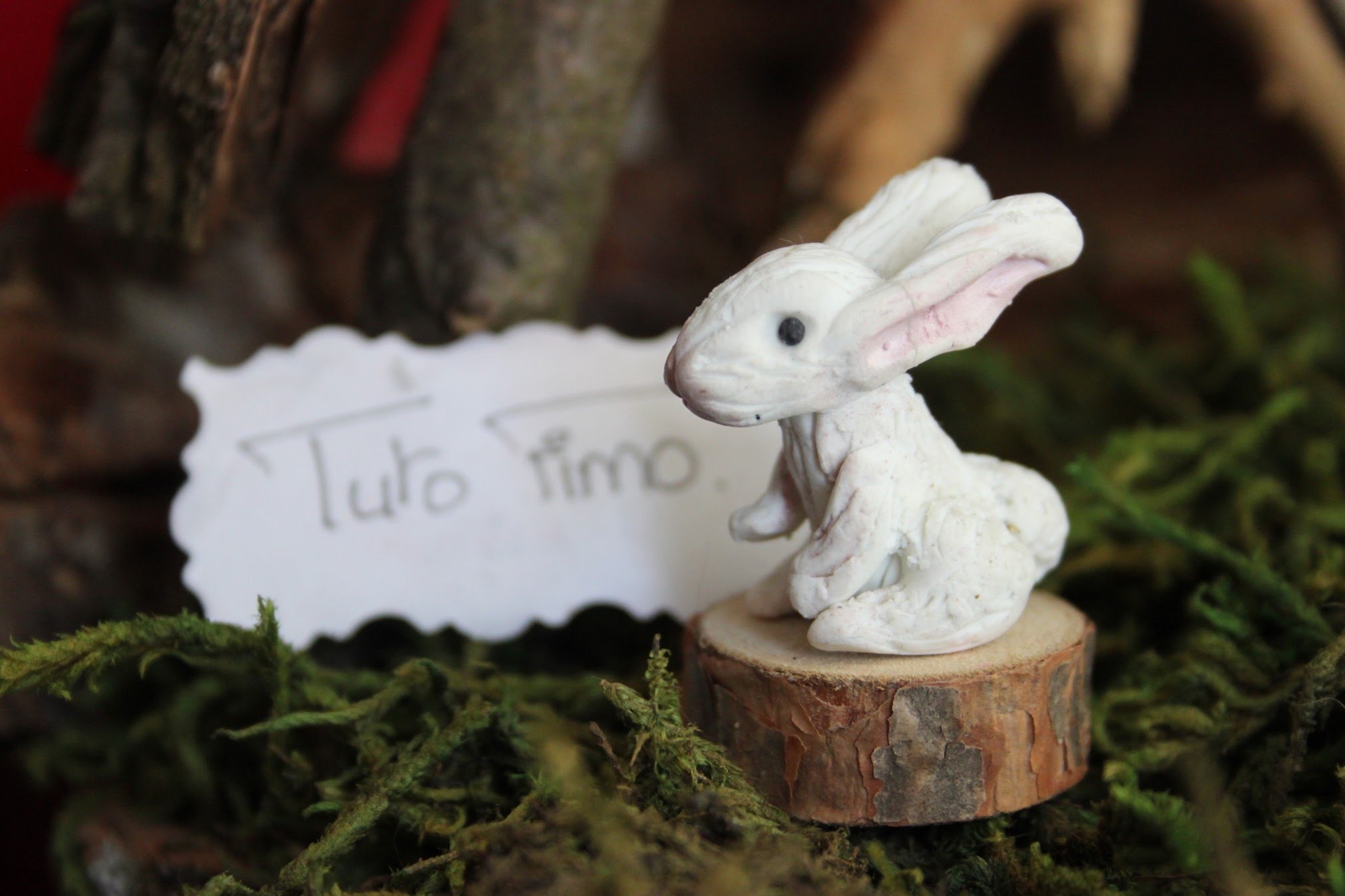 [♥✿ Tuto Fimo : Lapin.lièvre ✿♥] ~ [♥✿ Polymer Clay Tutorial : Rabbit.bunny ✿♥]