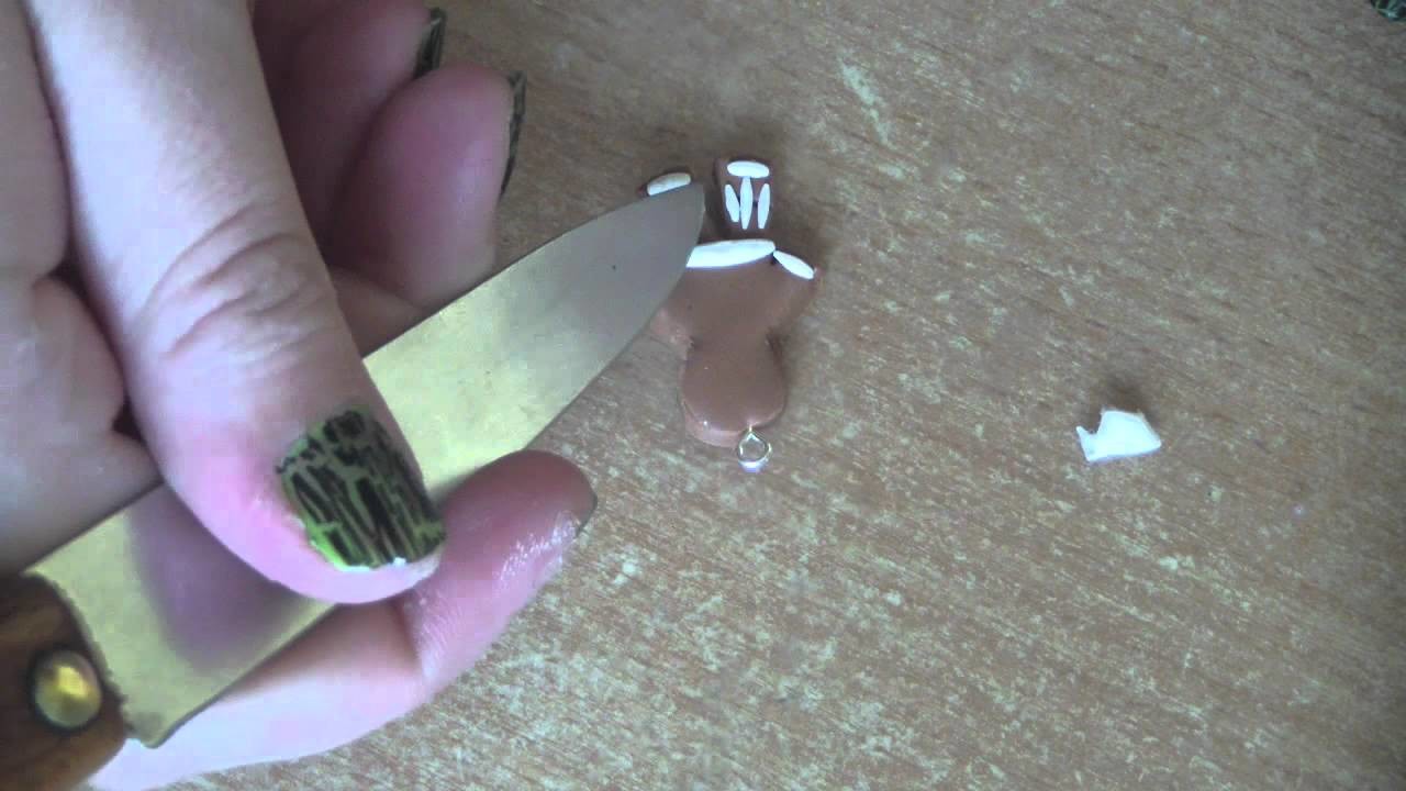 Tutorial Gingy polymer clay ( Ptit Biscuit en pâte fimo )