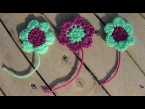 Crochet fleur