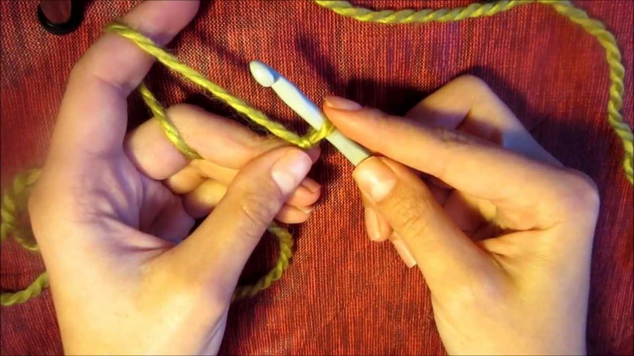 Crochet Tuto 1  - Les Bases  أساسيات الكروشيه