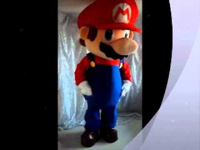 Mario Bros Mascotte Costume.wmv