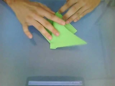 Origami - Pliage n°7 - Un têtard