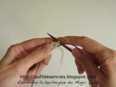Tricoter en rond avec la technique du Magic Loop
