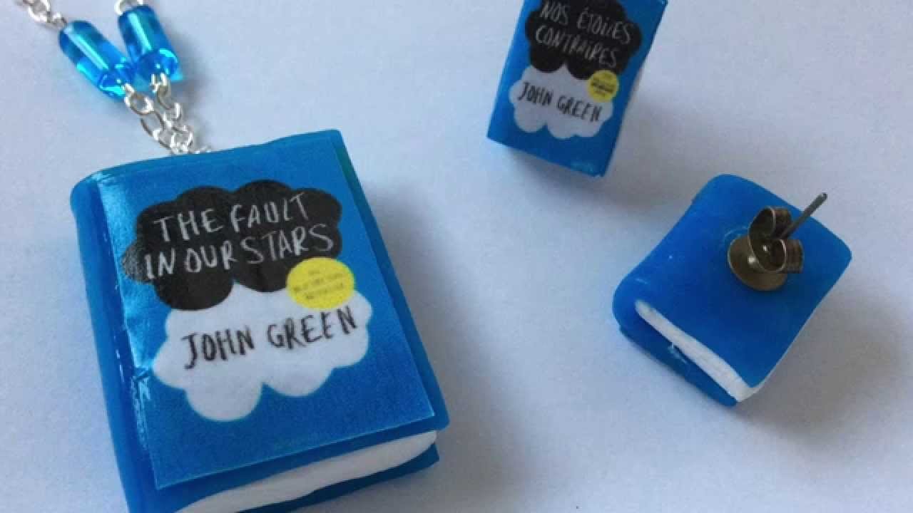 Tuto fimo " Nos étoiles contraires ". Polymer clay tutorial " The Fault in our stars "