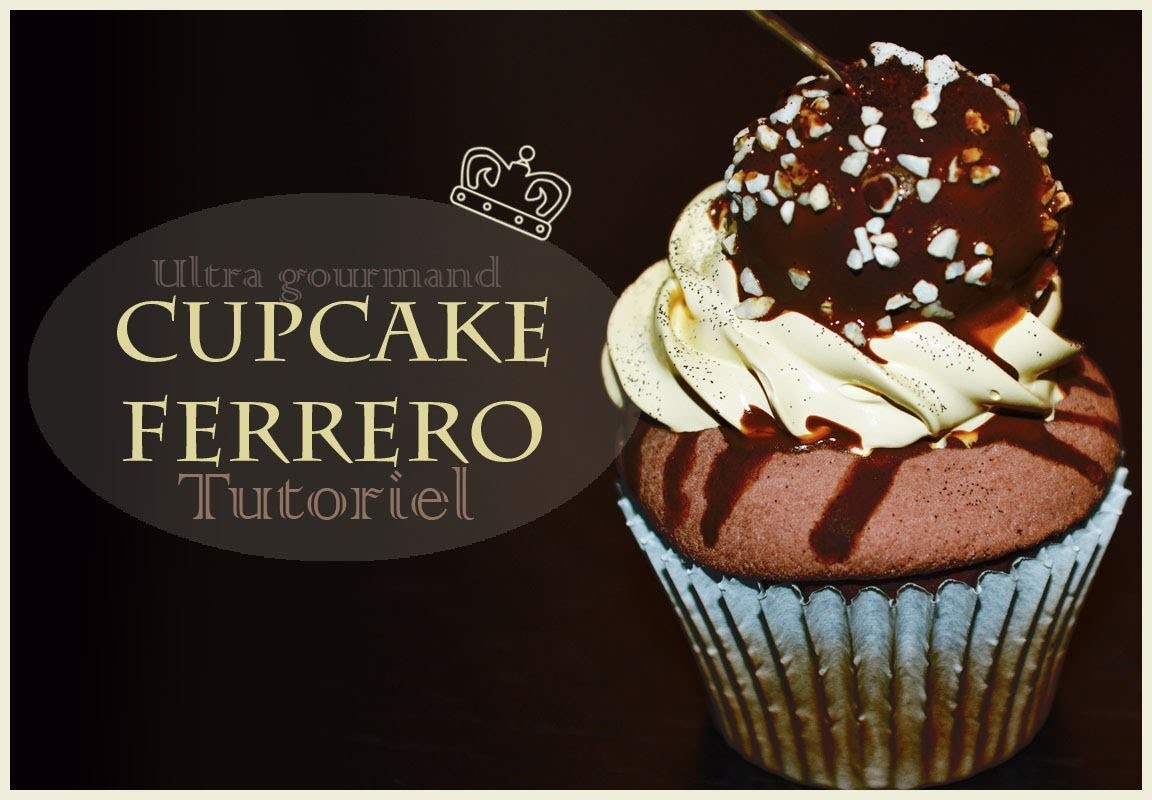 Tutoriel Cupcake ferrero. Cupcake Ferrero polymer clay